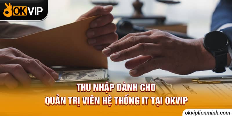Thu nhập dành cho quản trị viên hệ thống IT tại OKVIP