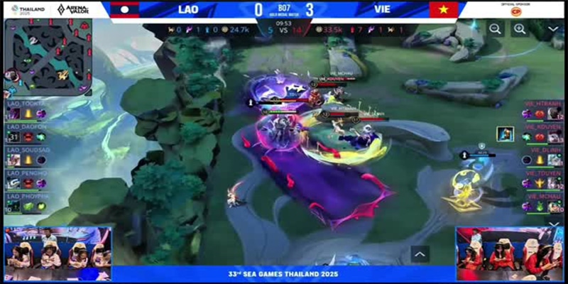 Khoảnh khắc Việt Nam phá nhà chính giành HCV Liên Quân Mobile