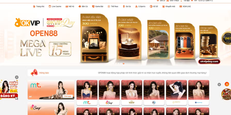 Kho trò chơi đa dạng hấp dẫn